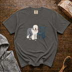 Old English Sheepdog Shed Happens T-Shirt — Pepper