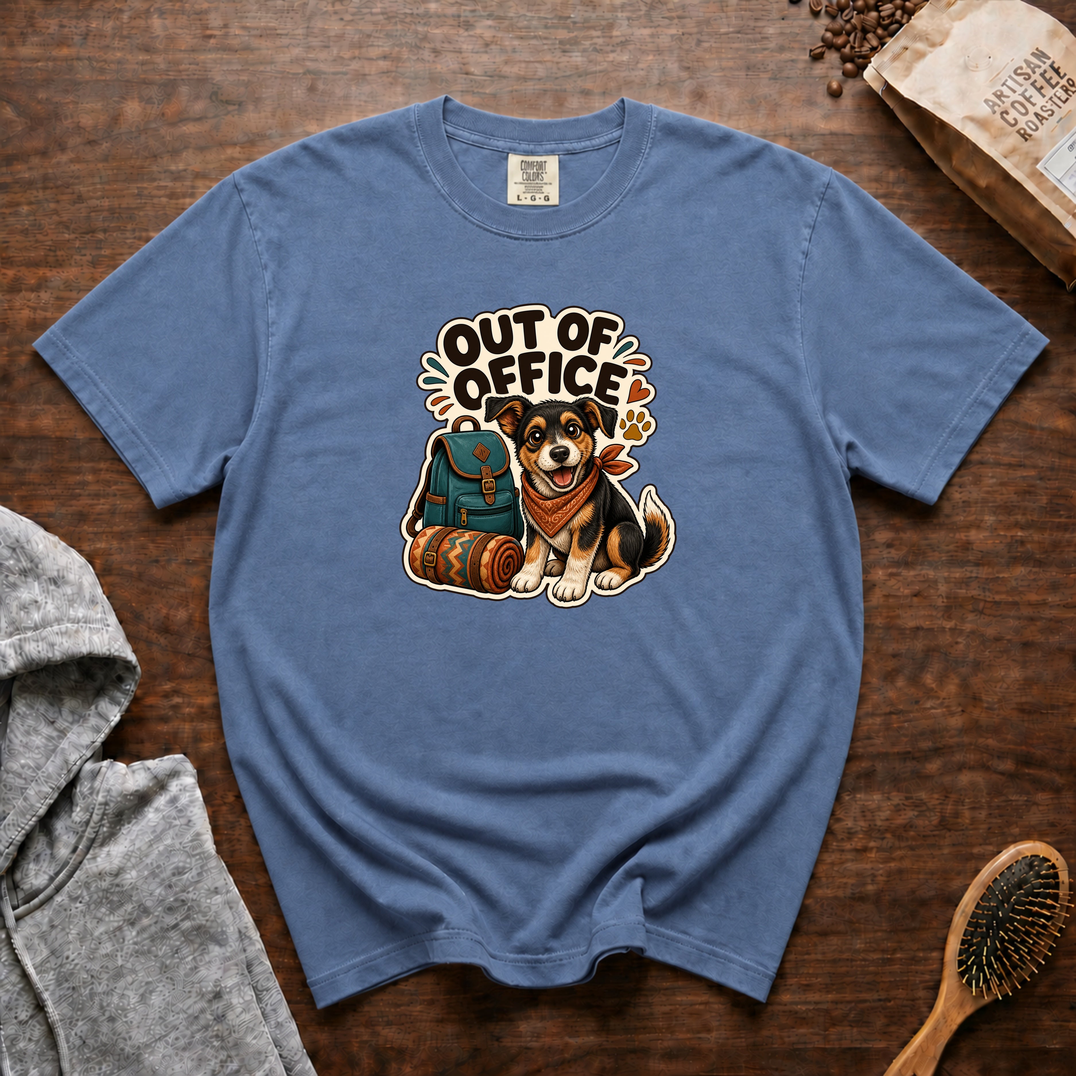 Out Of Office T-Shirt — Blue Jean
