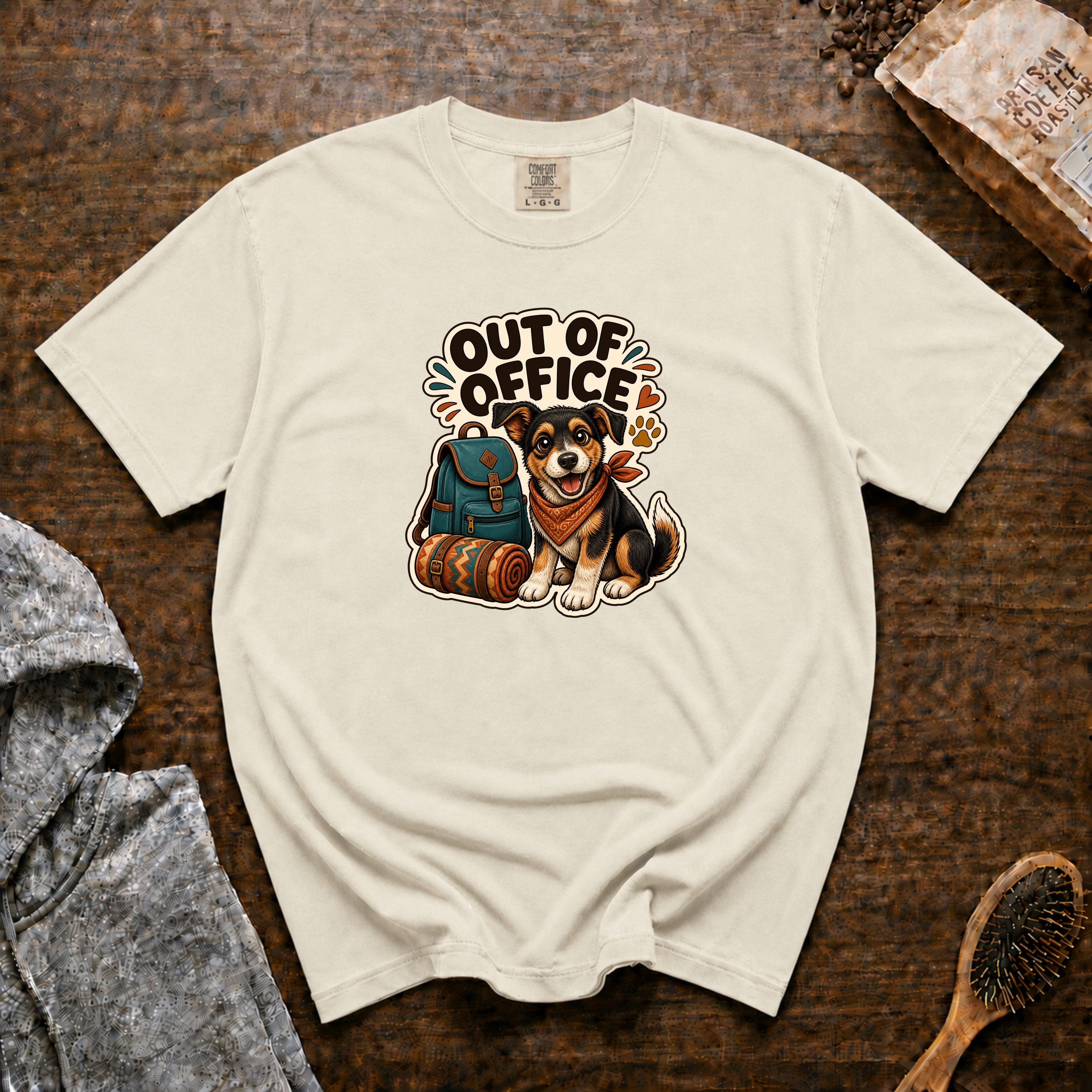 Out Of Office T-Shirt — Ivory