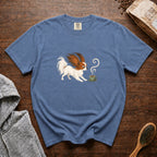 Papillon Espresso Wind T-Shirt — Blue Jean