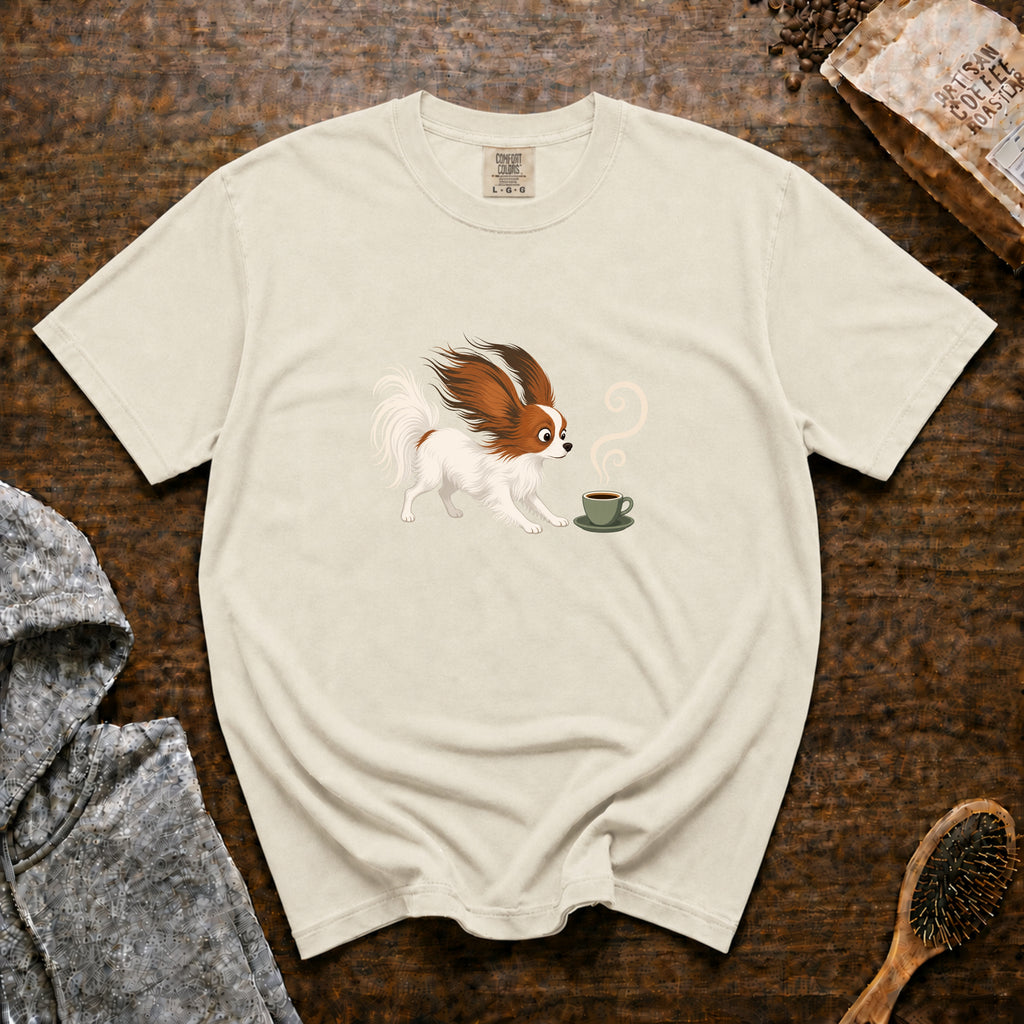 Papillon Espresso Wind T-Shirt — Ivory