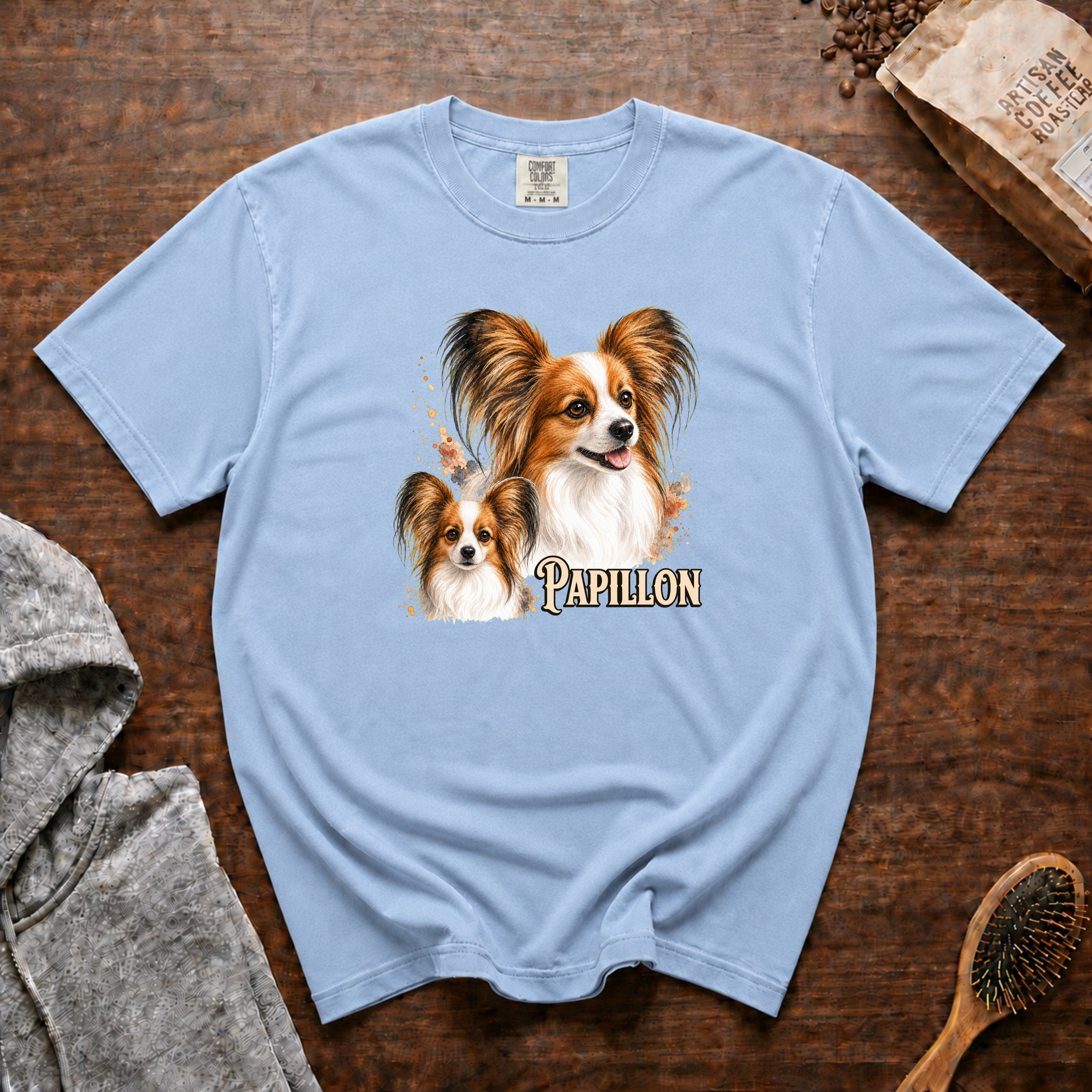 Papillon T-Shirt — Chambray