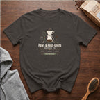 Paws And Pour Overs T-Shirt — Pepper