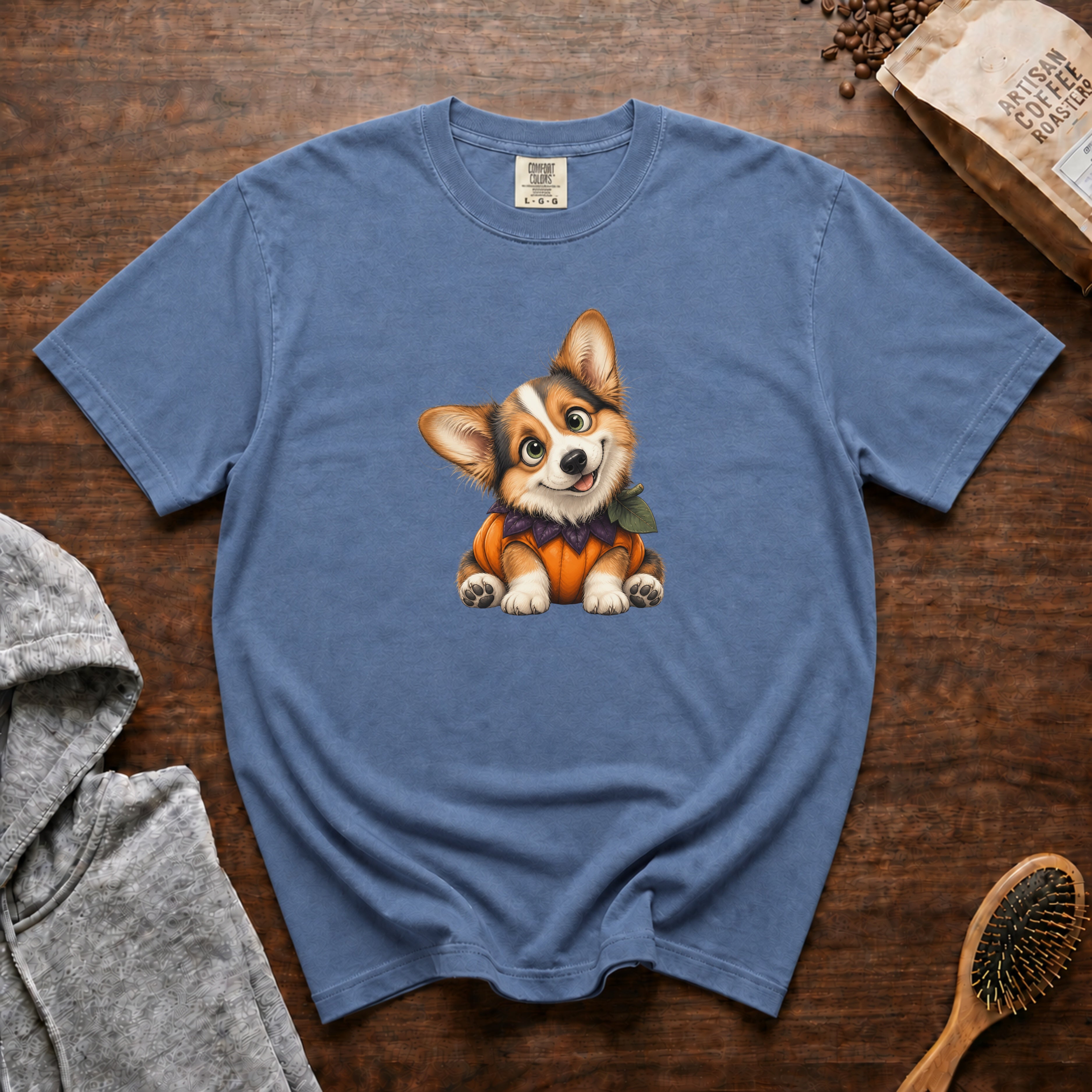 Pembroke Welsh Corgi T-Shirt — Blue Jean