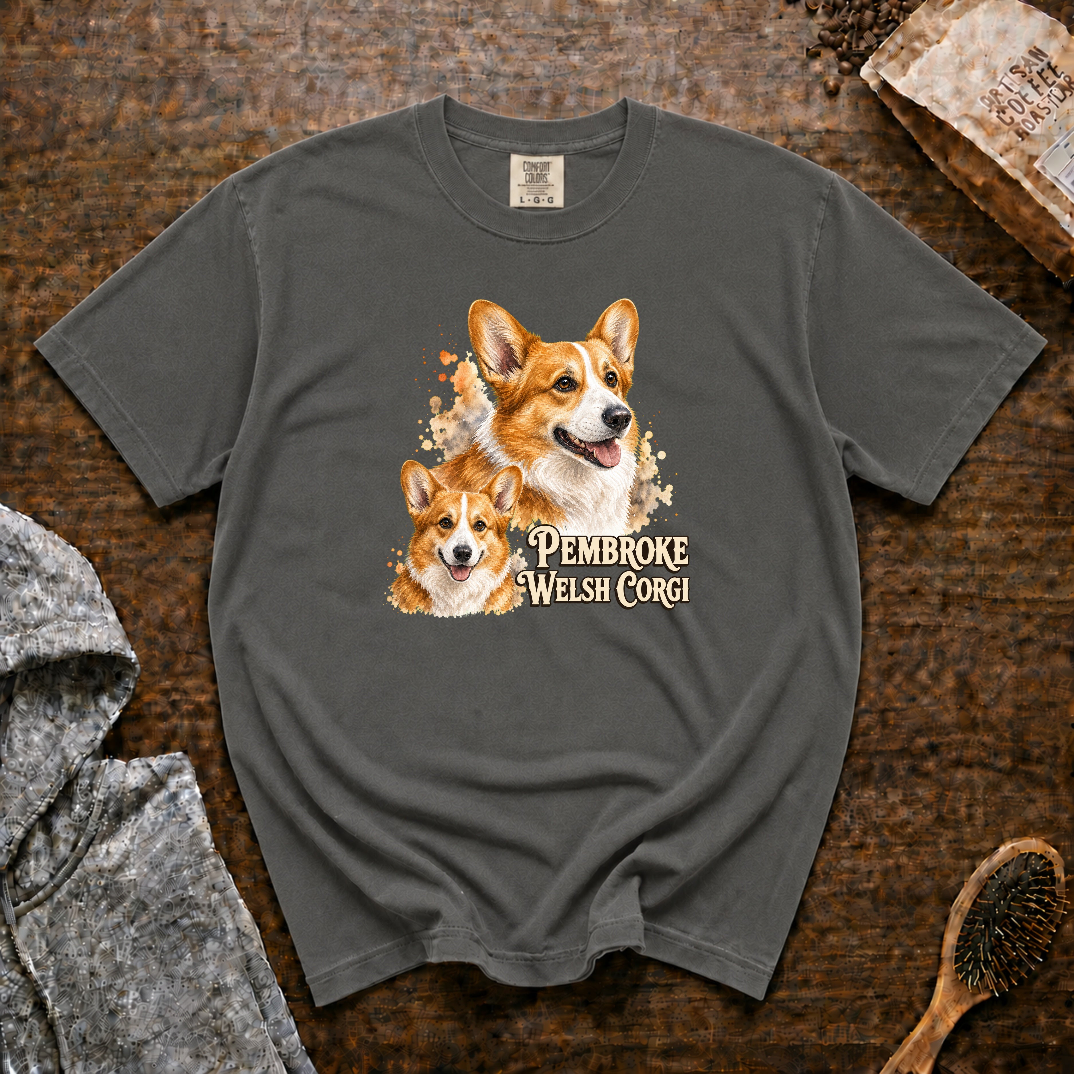 Pembroke Welsh Corgi T-Shirt — Pepper