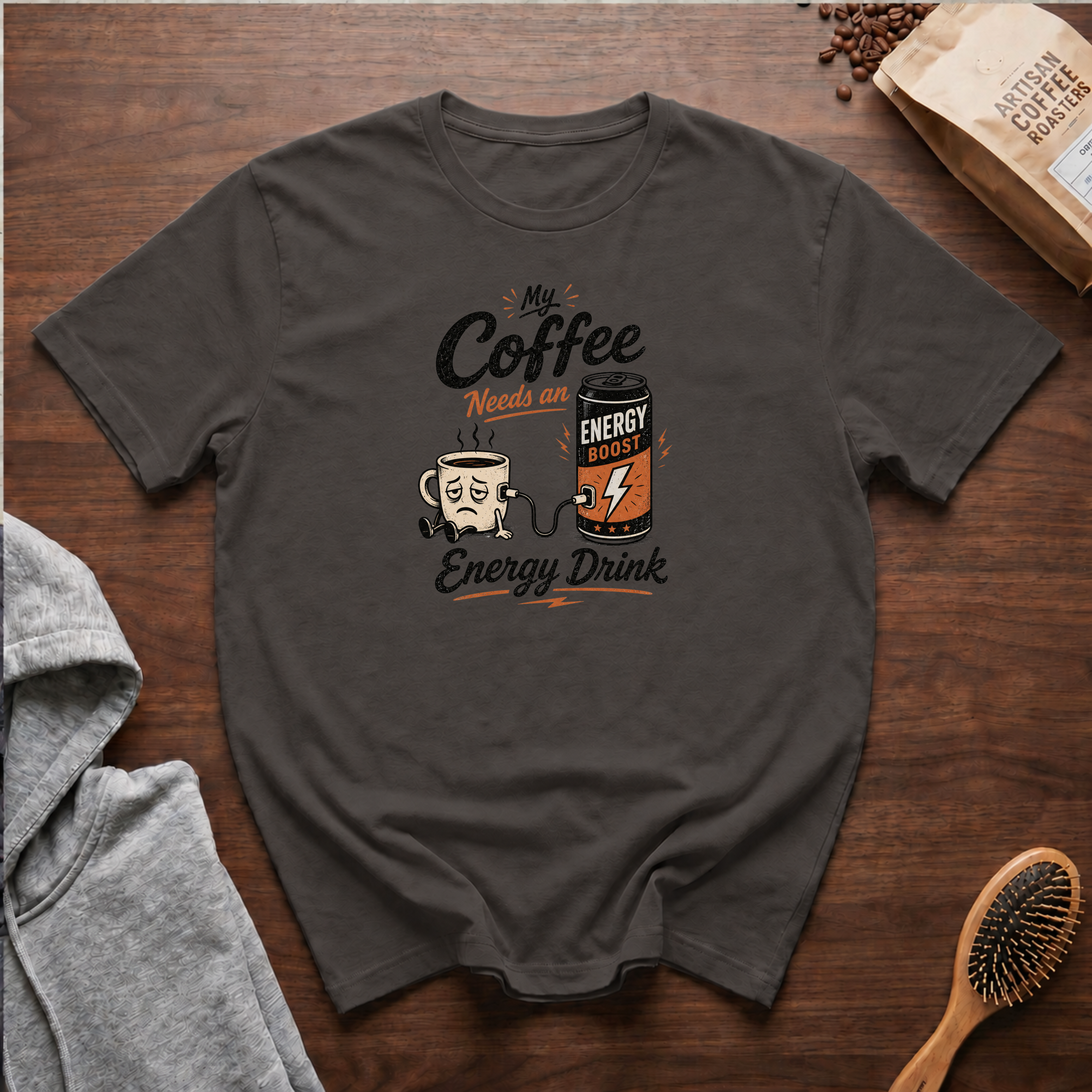 My Coffee Needs an Energy Drink T-Shirt