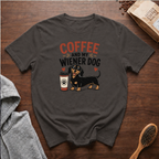 Coffee and My Weiner Dog T-Shirt