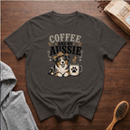 Coffee and My Aussie T-Shirt