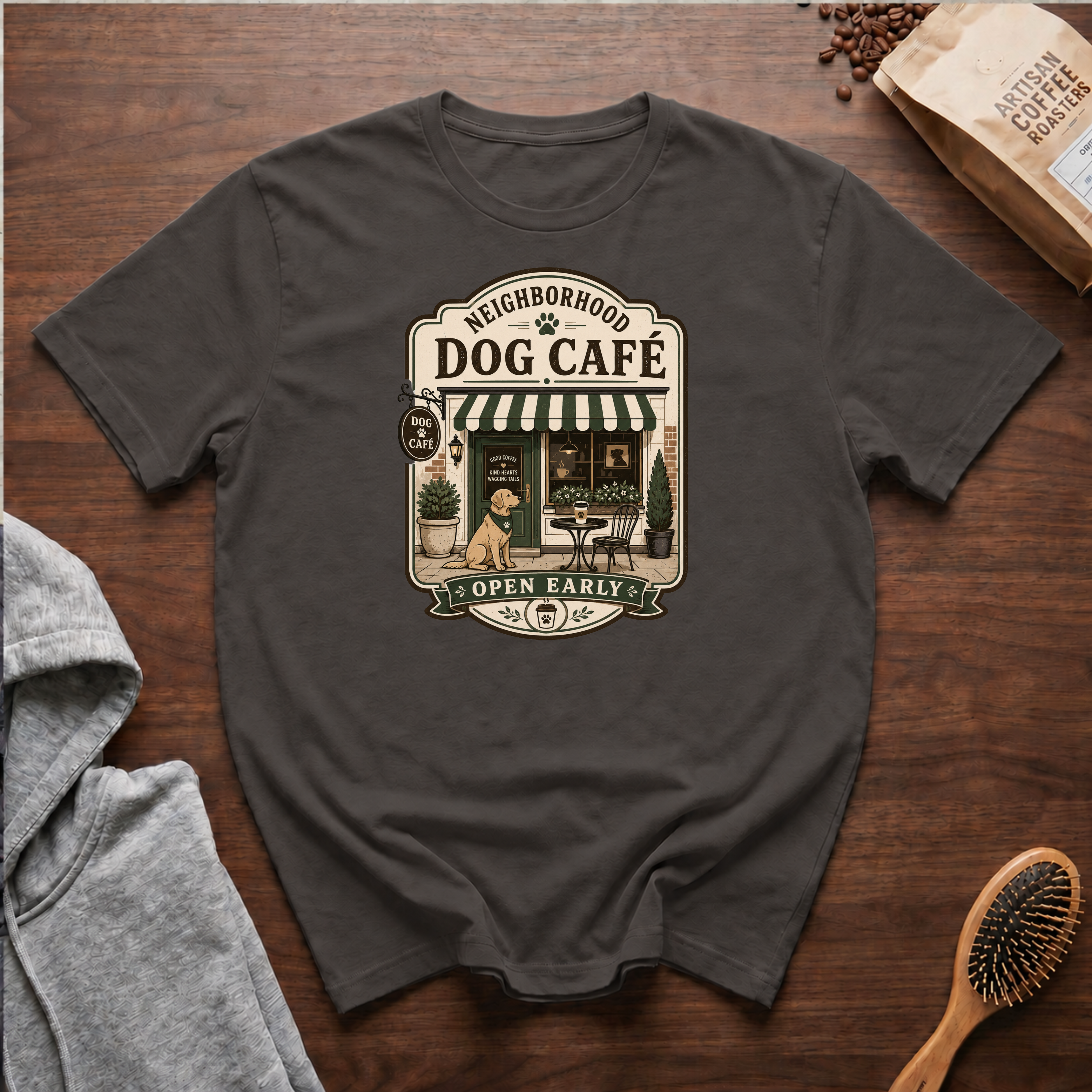 Neighborhood Dog Cafe T-Shirt