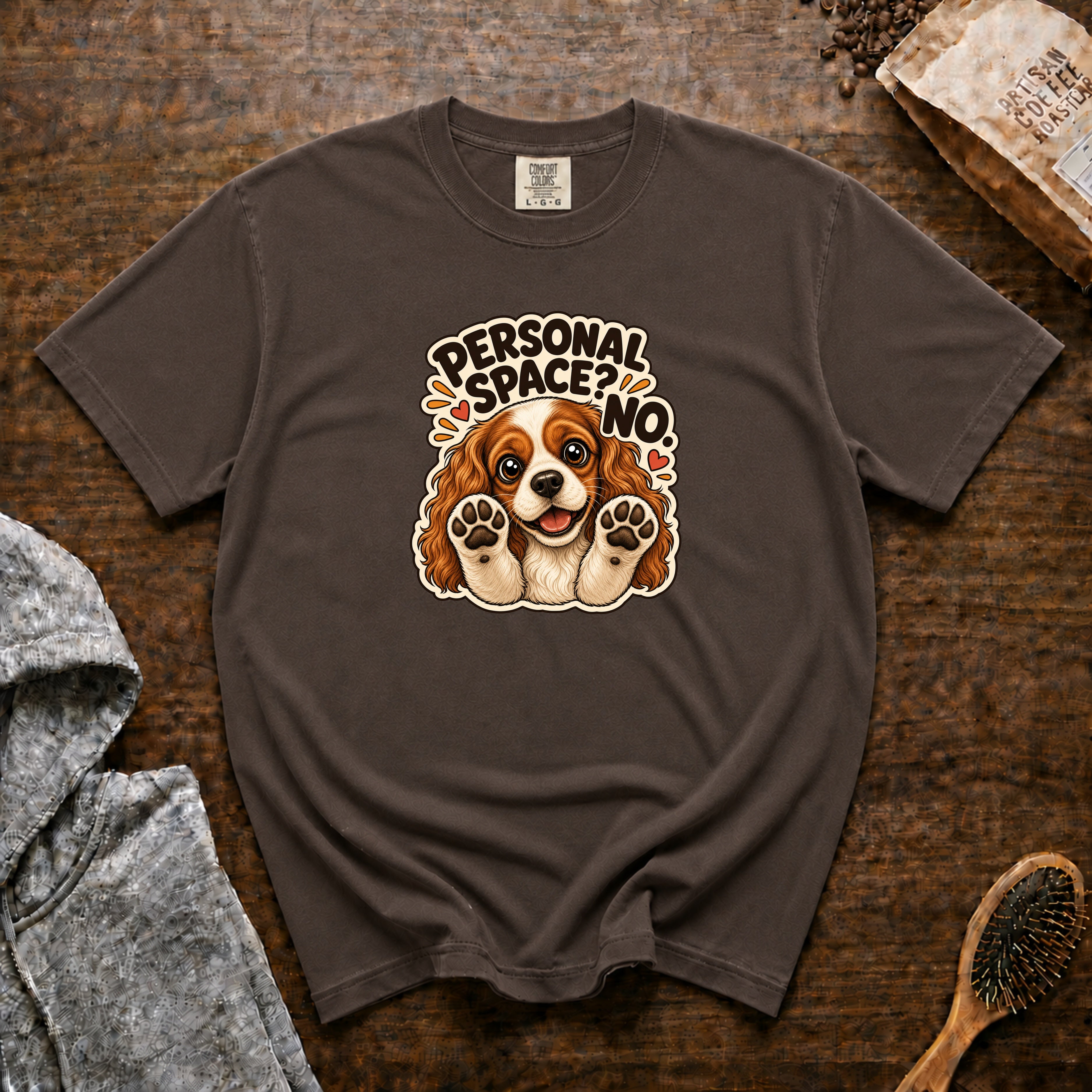 Personal Space No T-Shirt — Espresso