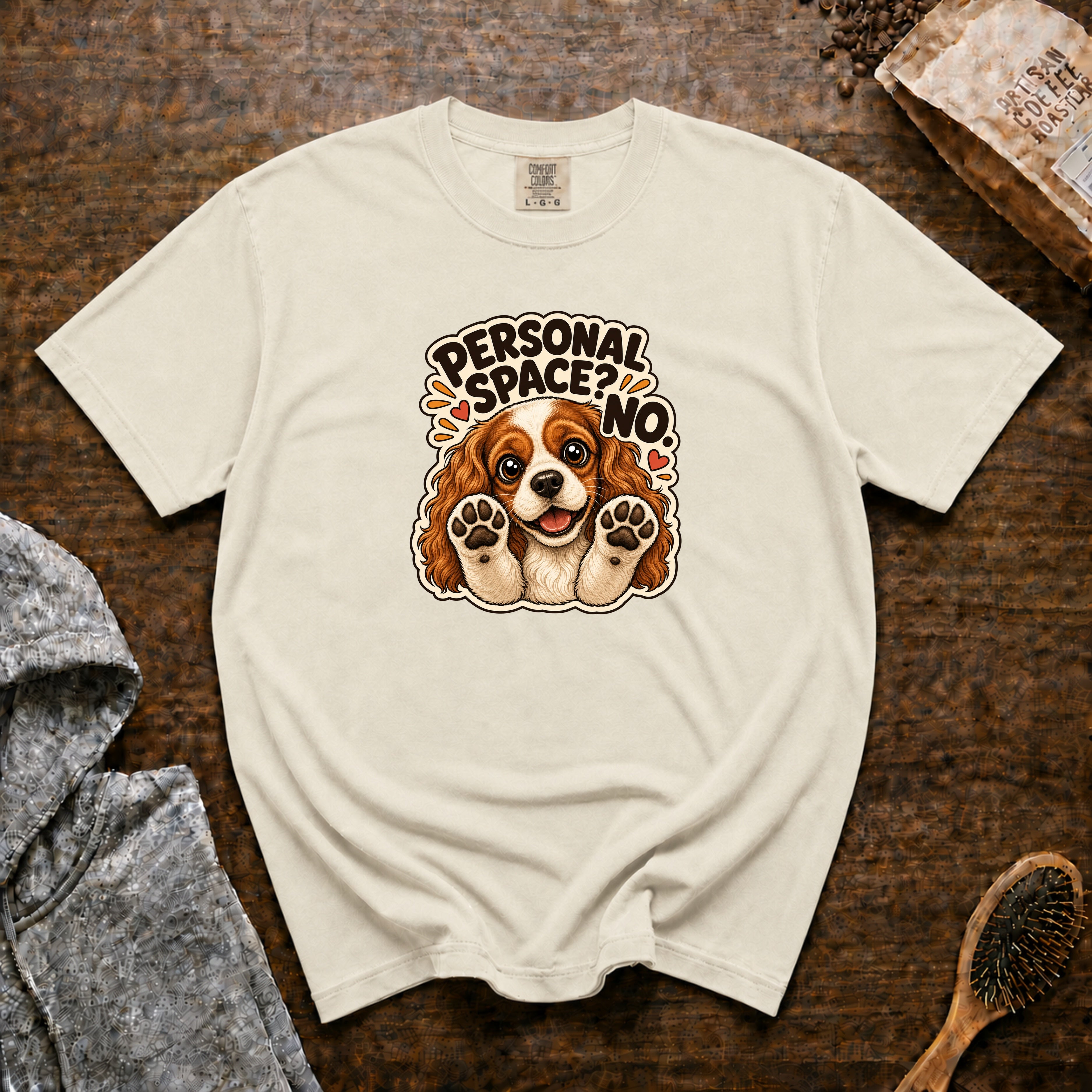 Personal Space No T-Shirt — Ivory