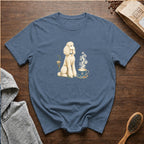 Poodle Foam Trim Cappuccino 1T-Shirt — Blue Jean