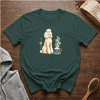 Poodle Foam Trim Cappuccino 1T-Shirt — Blue Spruce