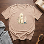 Poodle Foam Trim Cappuccino 1T-Shirt — Ivory
