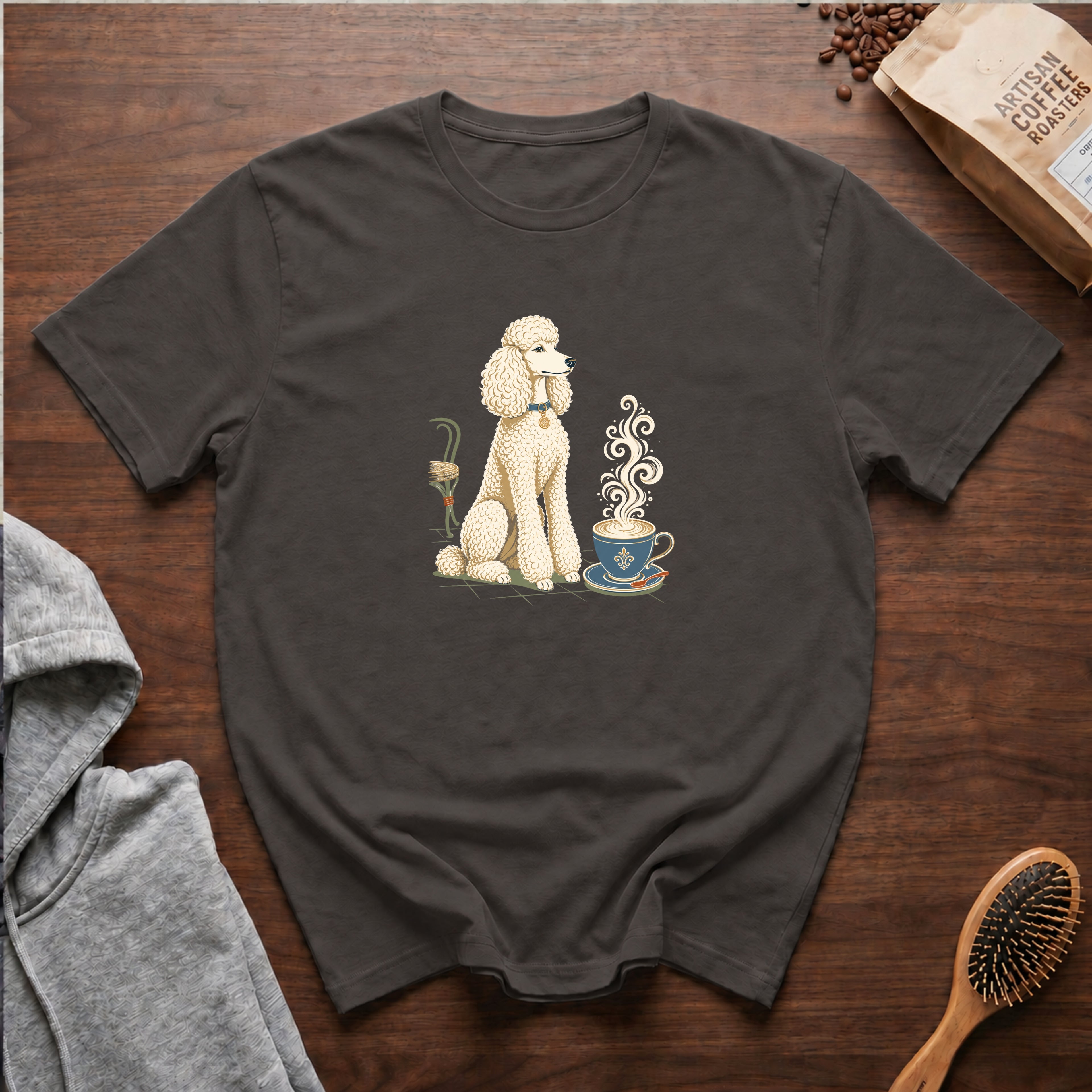 Poodle Foam Trim Cappuccino 1T-Shirt — Pepper