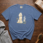 Poodle Foam Trim Cappuccino T-Shirt — Blue Jean