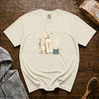 Poodle Foam Trim Cappuccino T-Shirt — Ivory