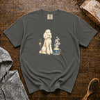 Poodle Foam Trim Cappuccino T-Shirt — Pepper