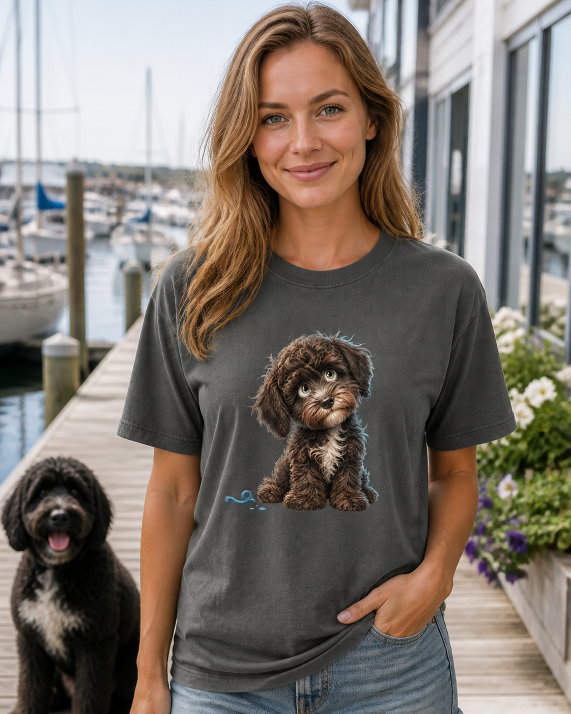 Portuguese Water Dog T-Shirt | Portuguese Water Dog Lover Tee