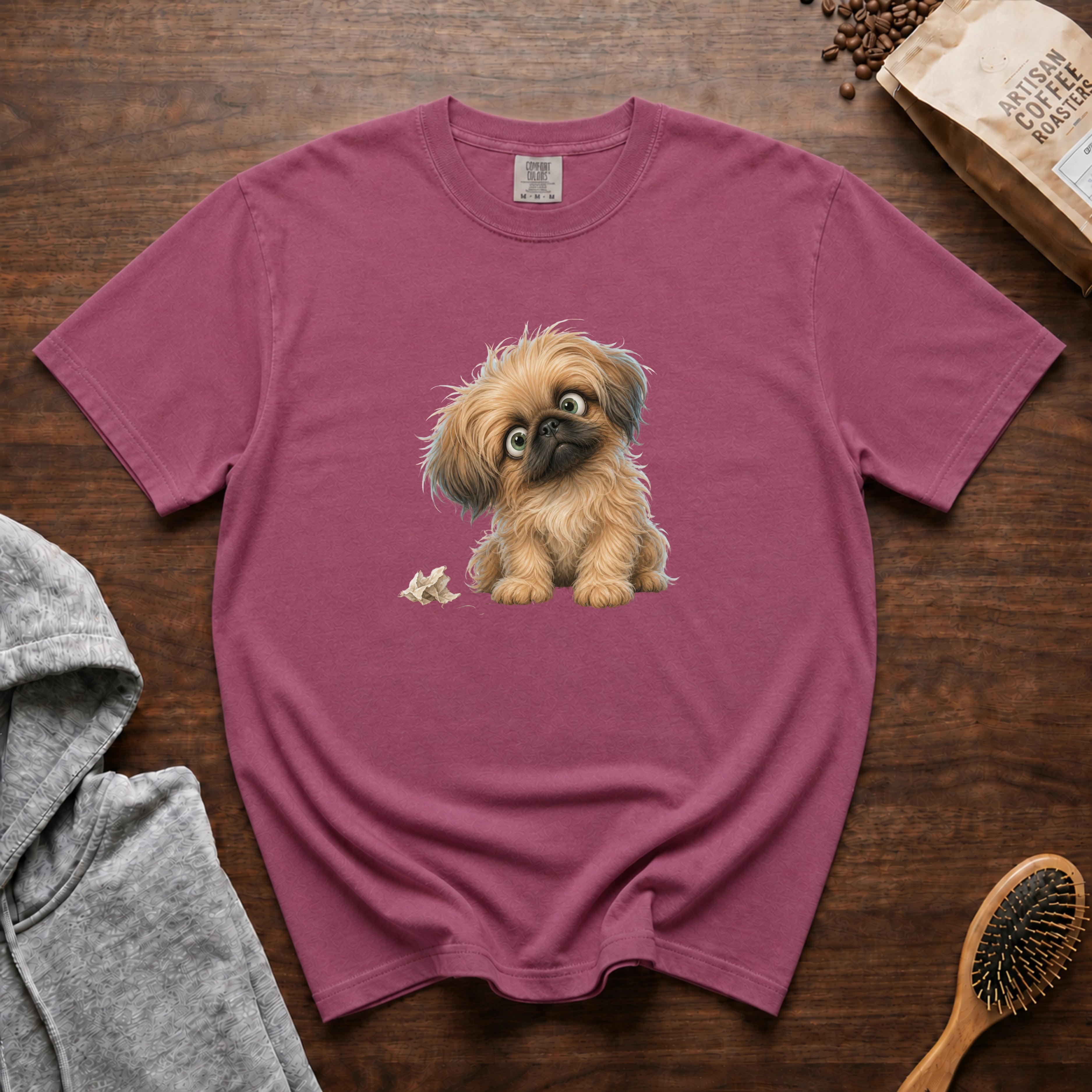 Precious Pekingese T-Shirt — Berry