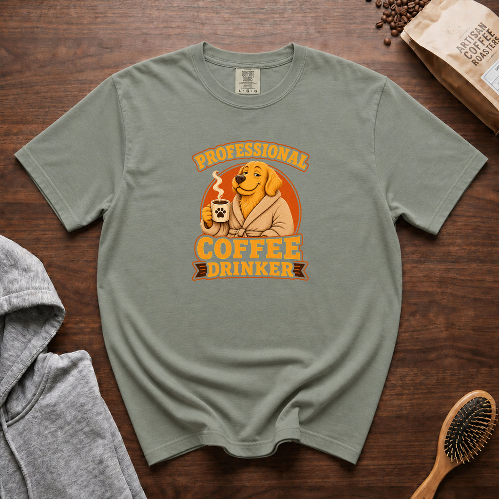 Professional Coffee Drinker T-Shirt — Bay