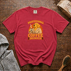 Professional Coffee Drinker T-Shirt — Crimson