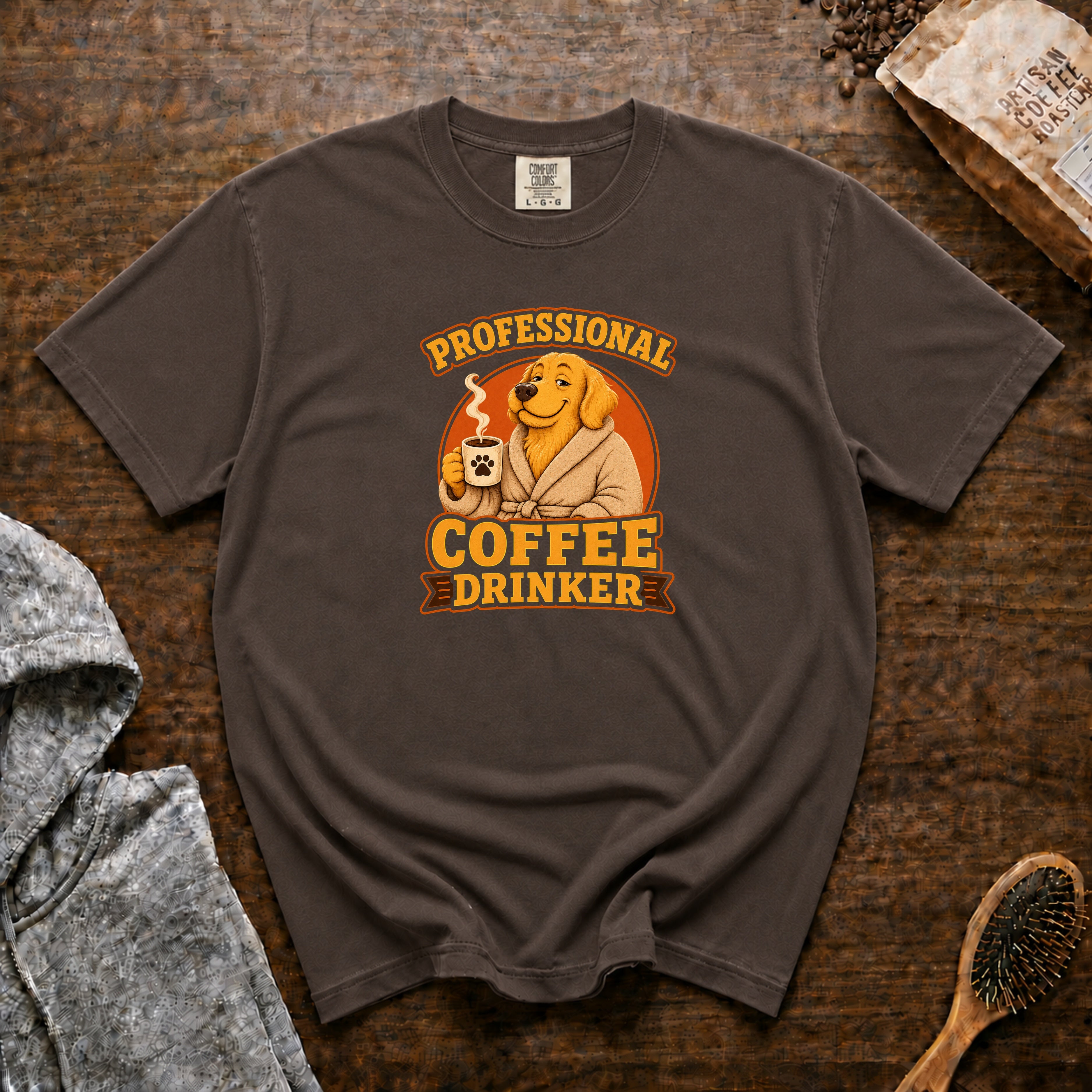 Professional Coffee Drinker T-Shirt — Espresso