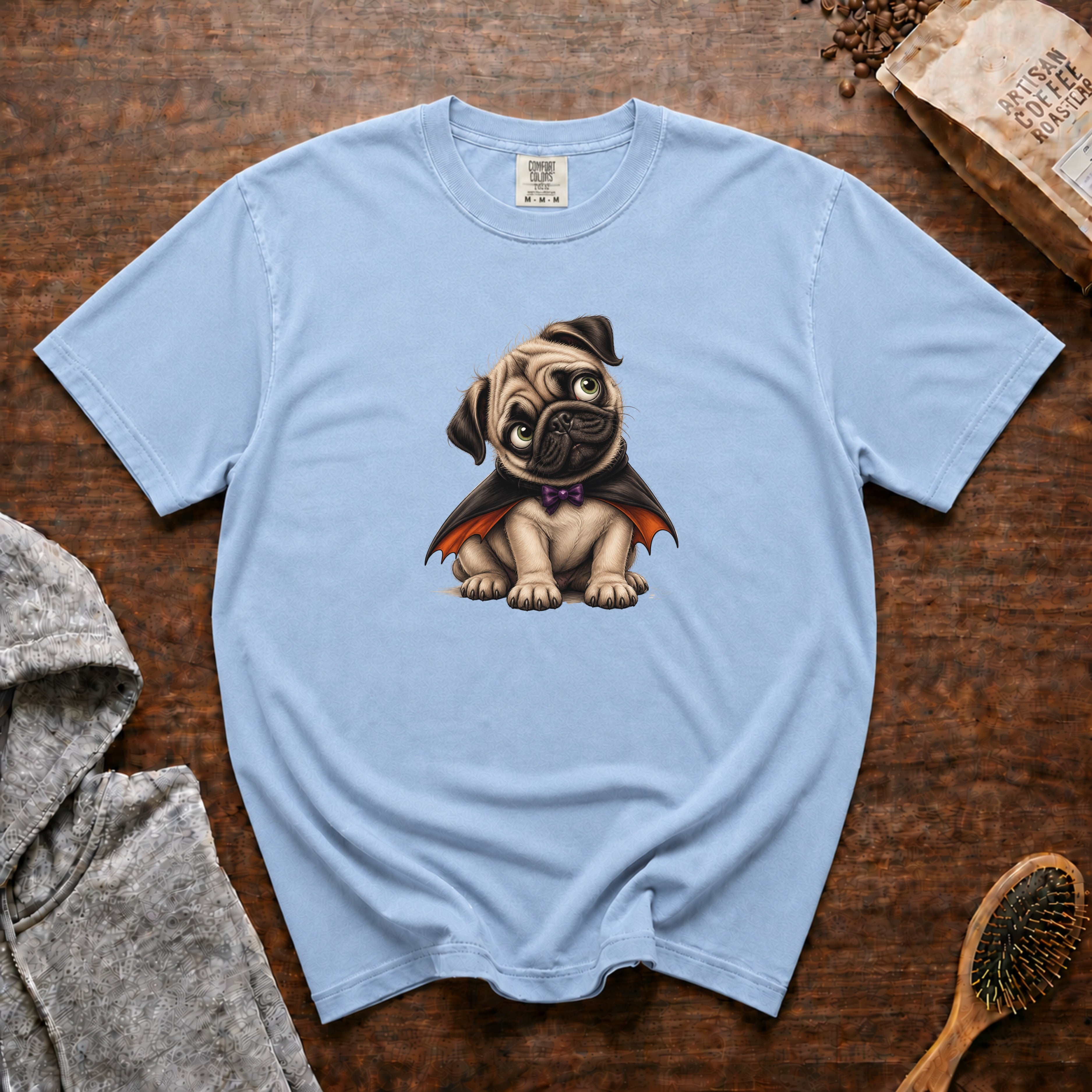 Pug T-Shirt — Chambray