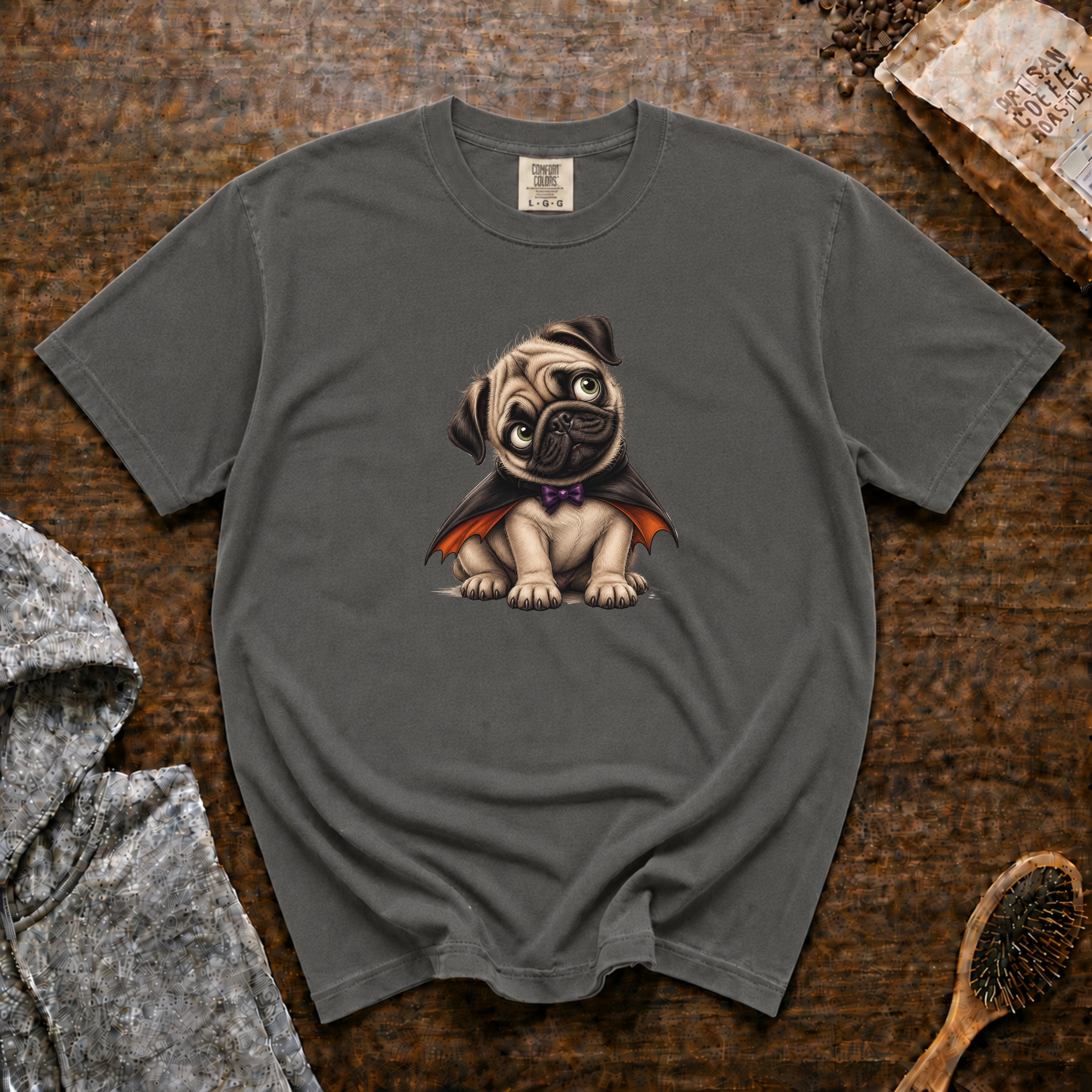 Pug T-Shirt — Pepper