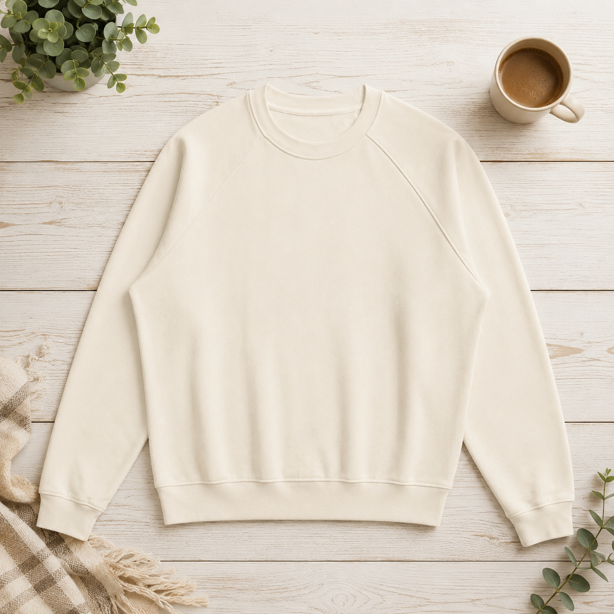 Unisex Heavyweight Brushed Fleece Sweatshirt 380GSM