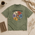 Oversized Tee Vintage Snow Wash 285 GSM
