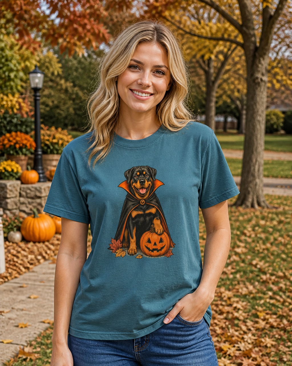 Rottweiler Halloween T-Shirt