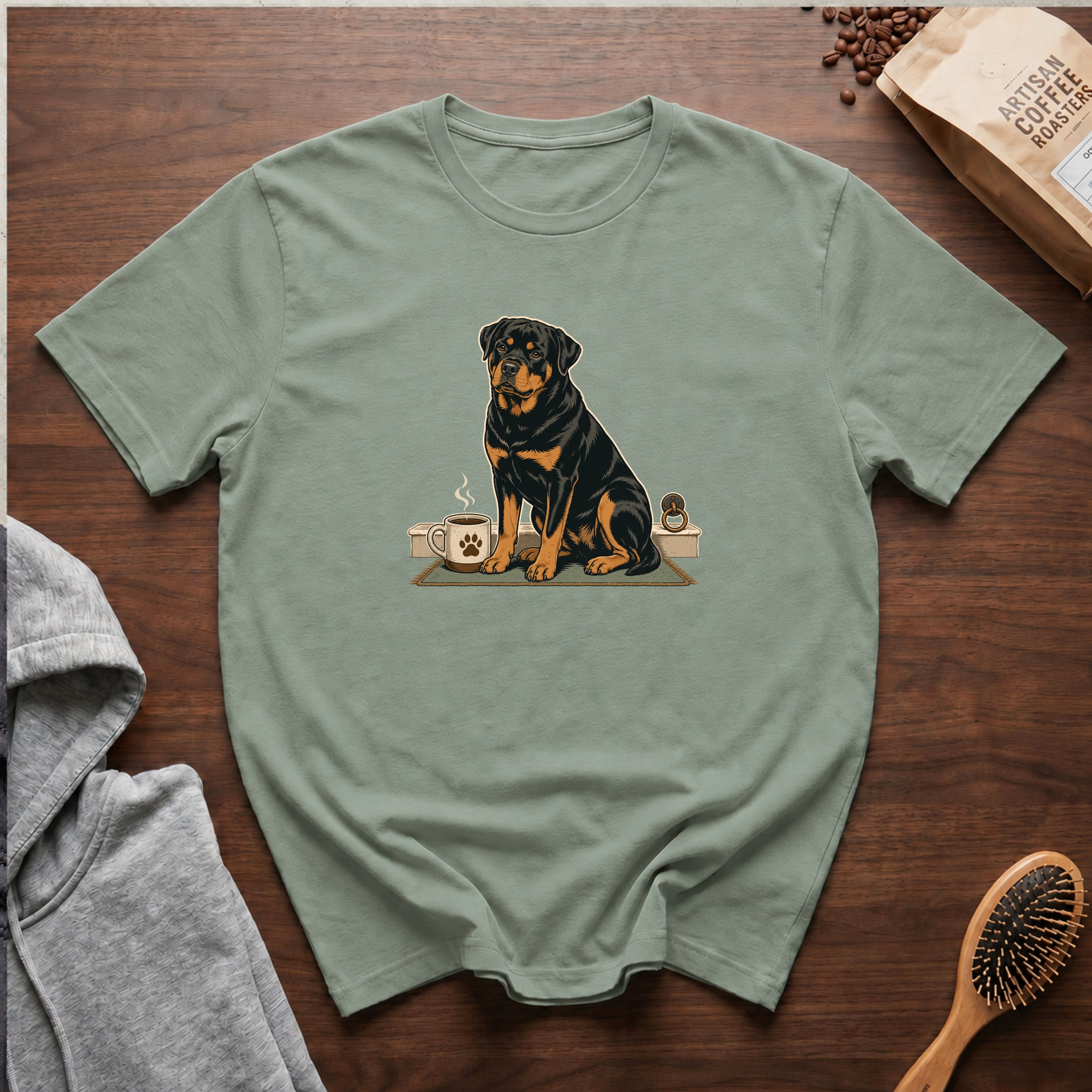 Rottweiler Heavy Roast Guardian Blend 1T-Shirt — Bay