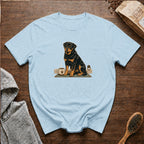 Rottweiler Heavy Roast Guardian Blend 1T-Shirt — Chambray