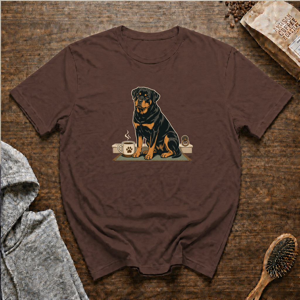 Rottweiler Heavy Roast Guardian Blend 1T-Shirt — Espresso