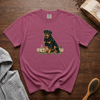 Rottweiler Heavy Roast Guardian Blend T-Shirt — Berry