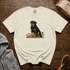 Rottweiler Heavy Roast Guardian Blend T-Shirt — Ivory