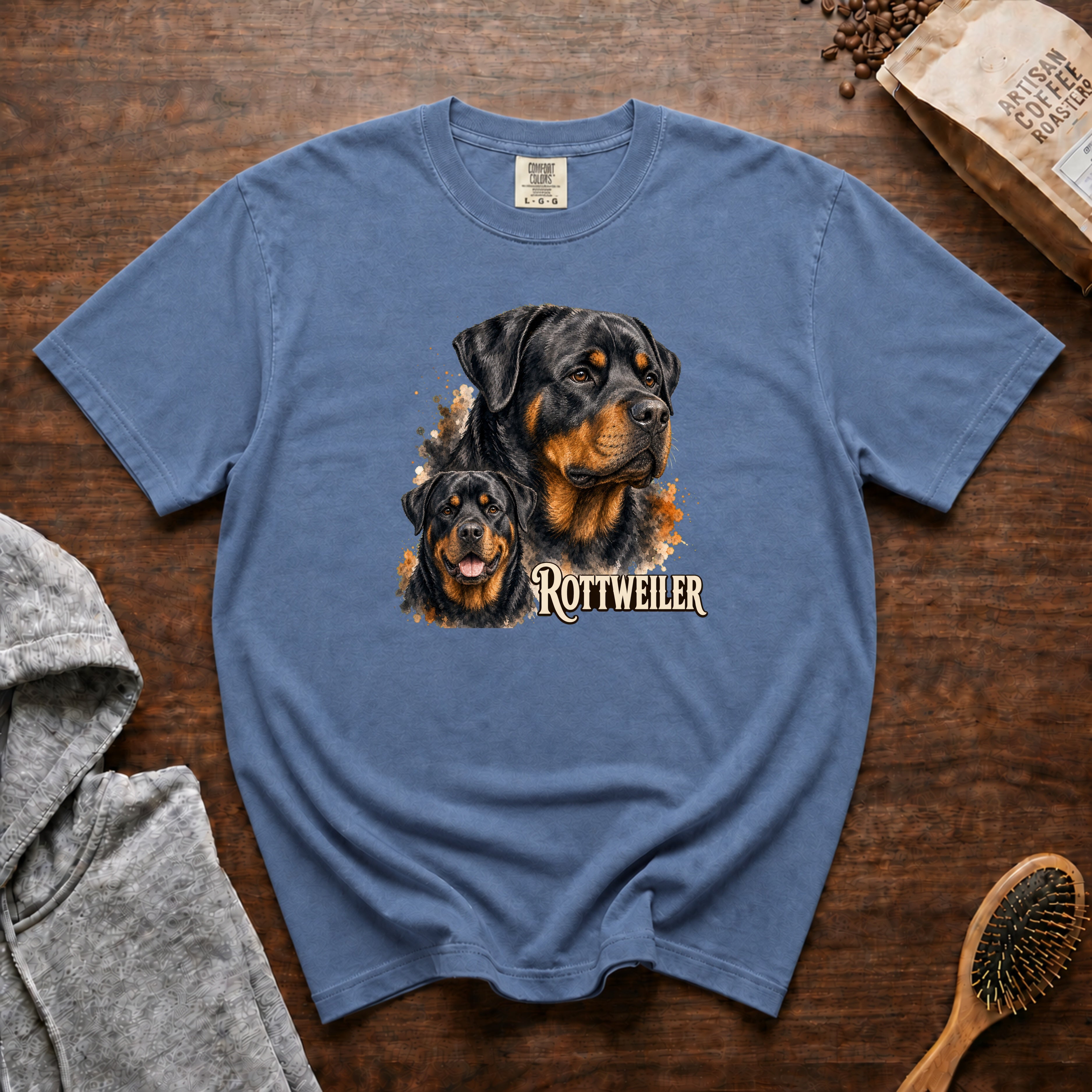 Rottweiler T-Shirt — Blue Jean