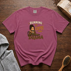 Running On Coffee And Drama T-Shirt — Berry