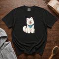 Samoyed Big Smile T-Shirt — Black