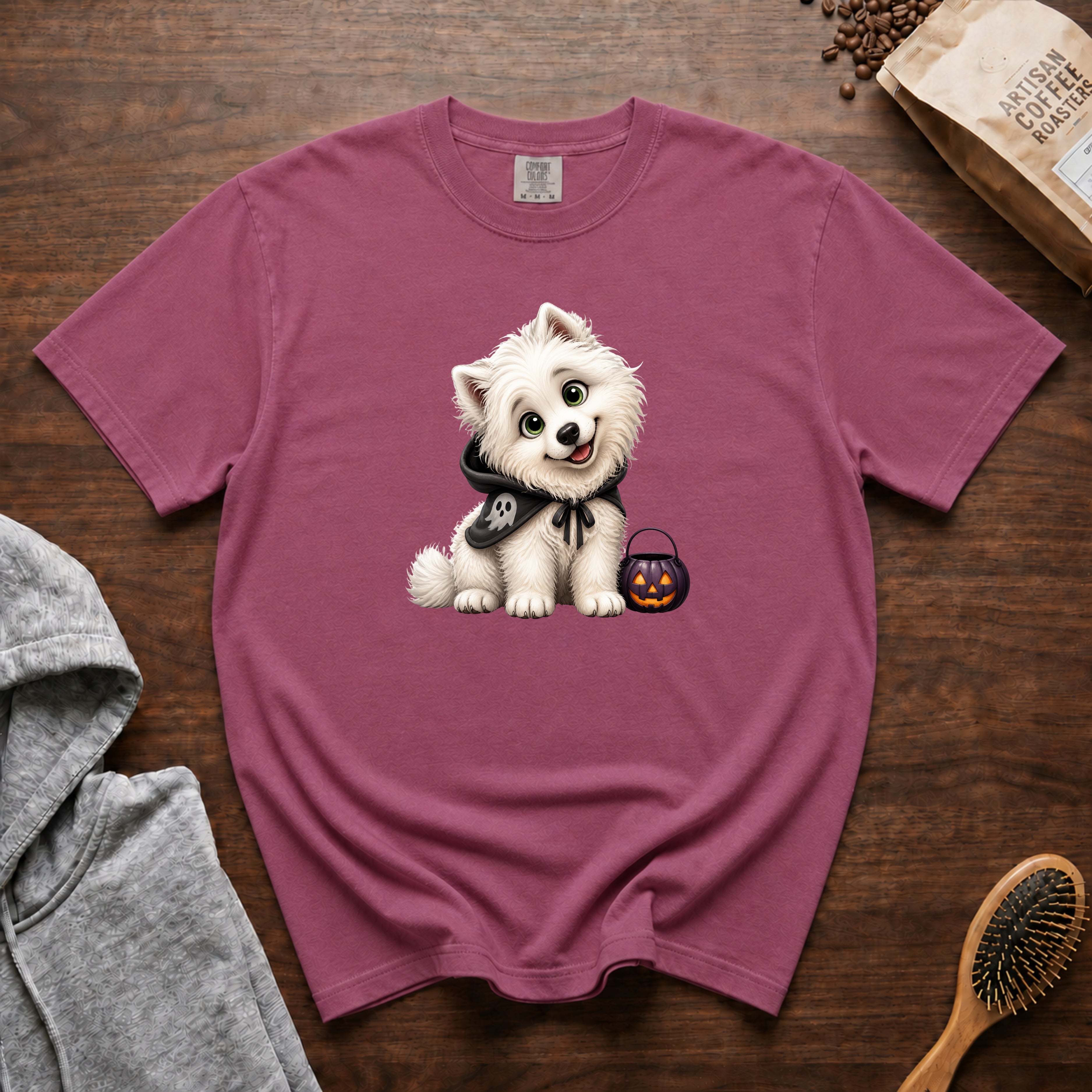 Samoyed T-Shirt — Berry