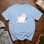 Samoyed T-Shirt — Chambray