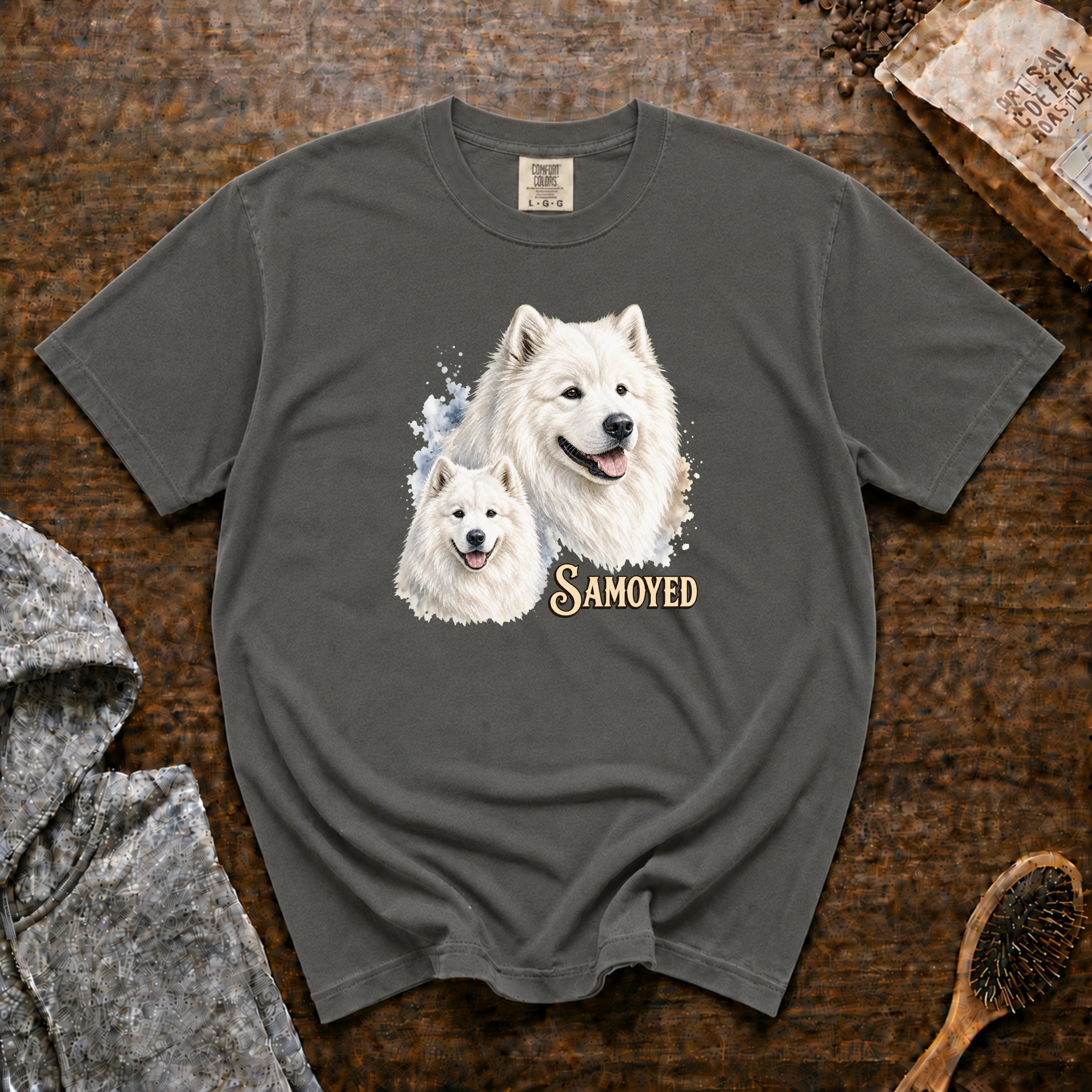 Samoyed T-Shirt — Pepper