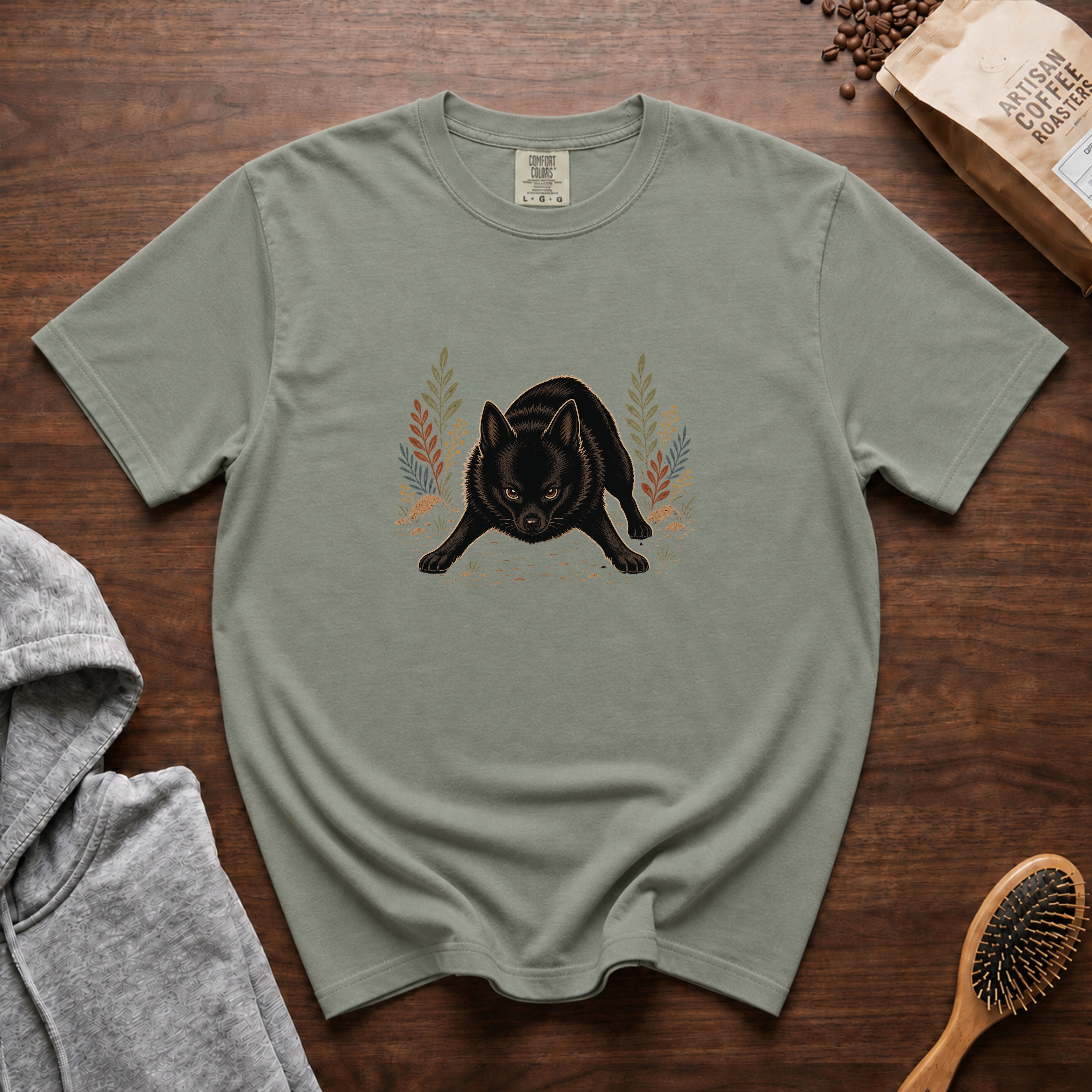 Schipperke T-Shirt — Bay