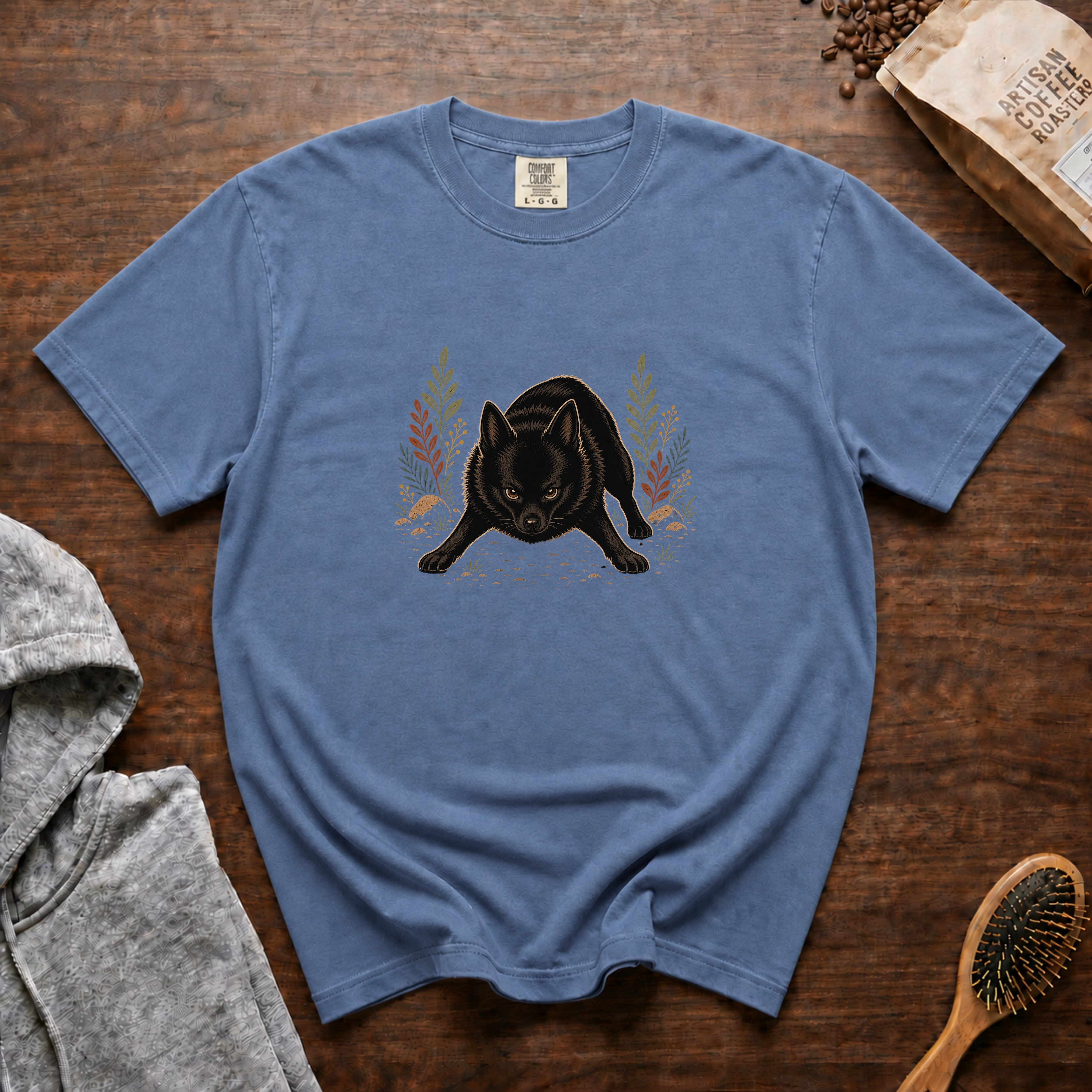 Schipperke T-Shirt — Blue Jean