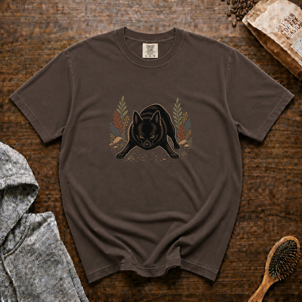 Schipperke T-Shirt — Espresso
