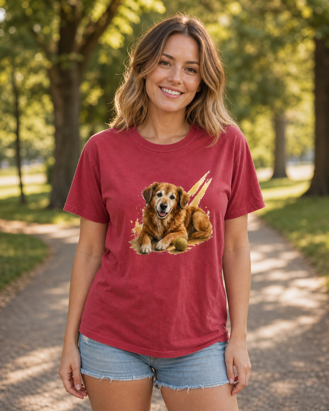 Senior Dog Sunshine T-Shirt | Senior Dog Lover Gift Tee