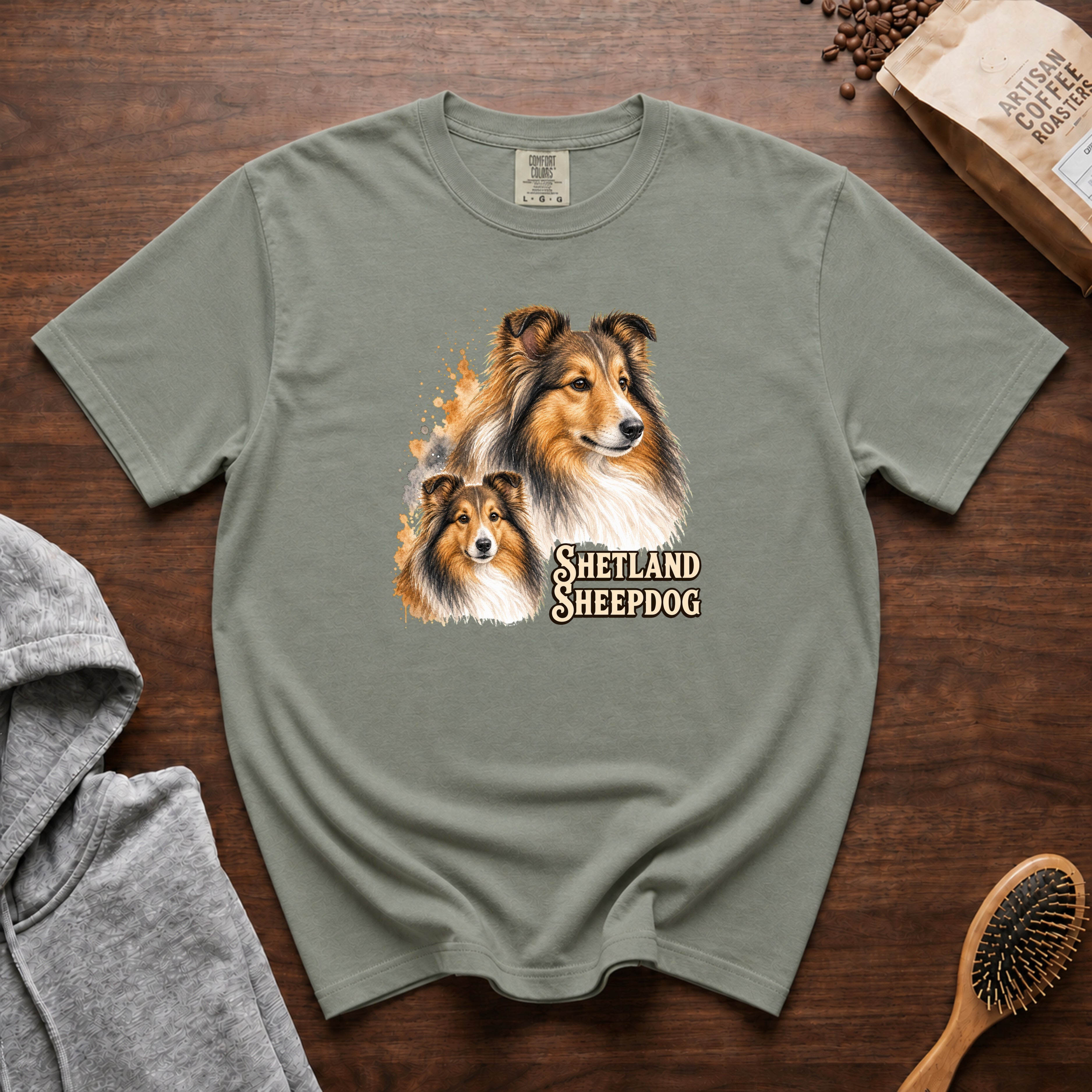 Shetland Sheepdog T-Shirt — Bay