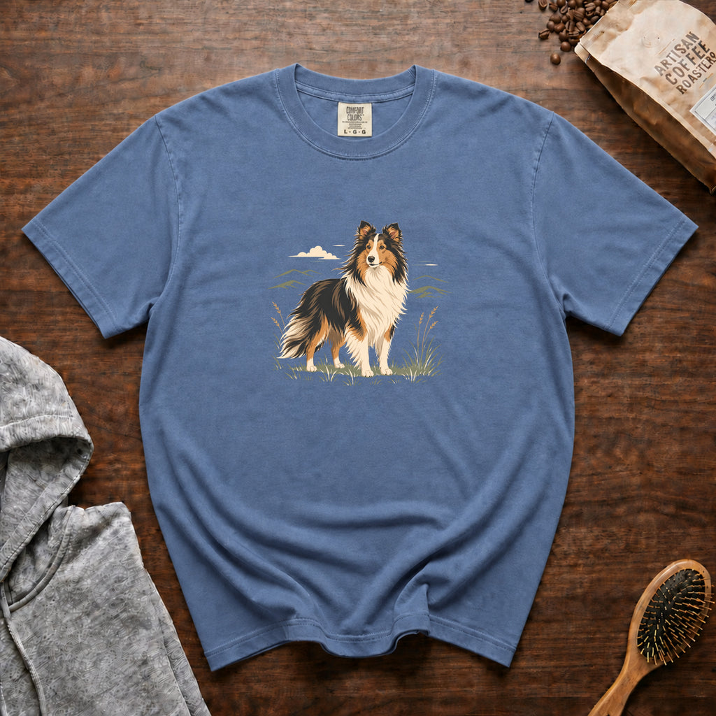 Shetland Sheepdog T-Shirt — Blue Jean