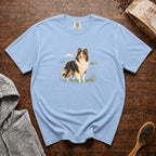 Shetland Sheepdog T-Shirt — Chambray
